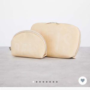 Beis Cosmetic Pouch Set in Beige